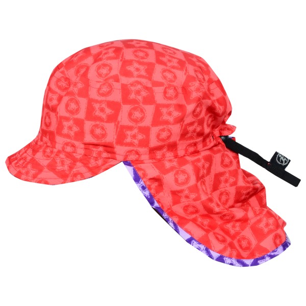 Chaskee - Junior's Sahara Textile Visor - Cap Gr One Size - 50-56 cm rot von Chaskee