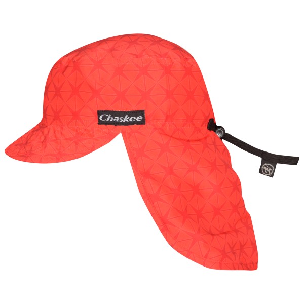 Chaskee - Junior's Sahara Textile Visor - Cap Gr One Size - 50-56 cm rot von Chaskee