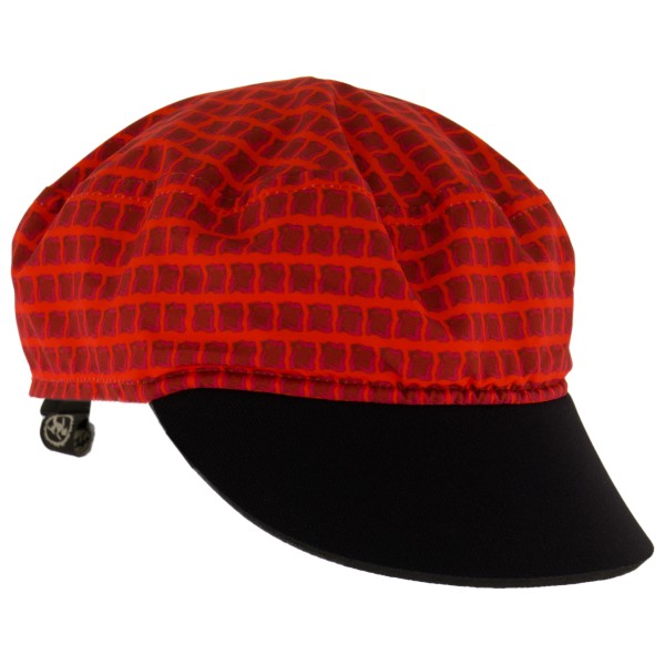 Chaskee - Reversible Cap Fancy Squares - Cap Gr One Size - 52-60 cm rot von Chaskee