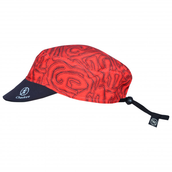 Chaskee - Reversible Cap Maze - Cap Gr One Size - 52-60 cm rot von Chaskee