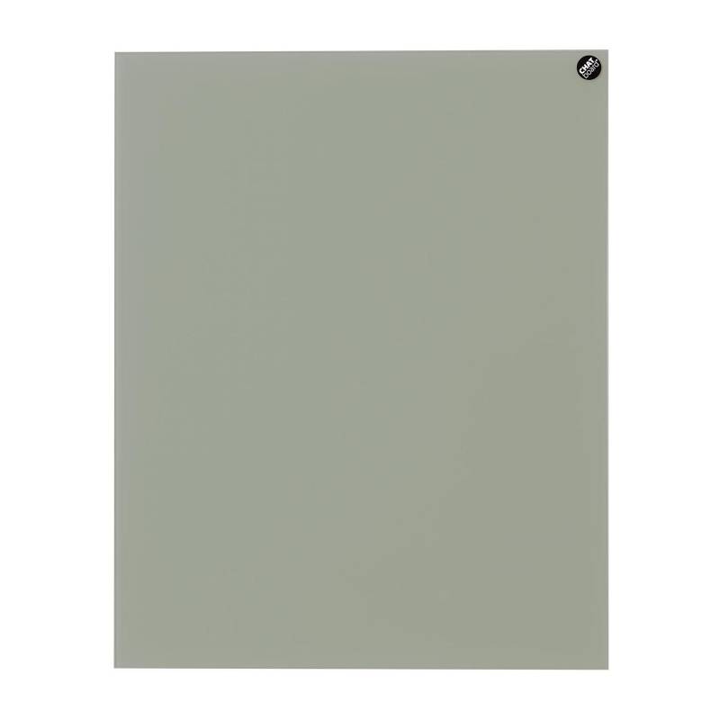 Elements Magnettafel, Grösse 200 x 120 cm, Ausrichtung horizontal, Glas khaki 27 mtk von Chat Board