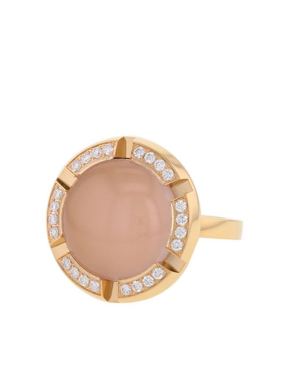 Chaumet 18kt rose gold Class One Croisière quartz and diamond ring - Pink von Chaumet