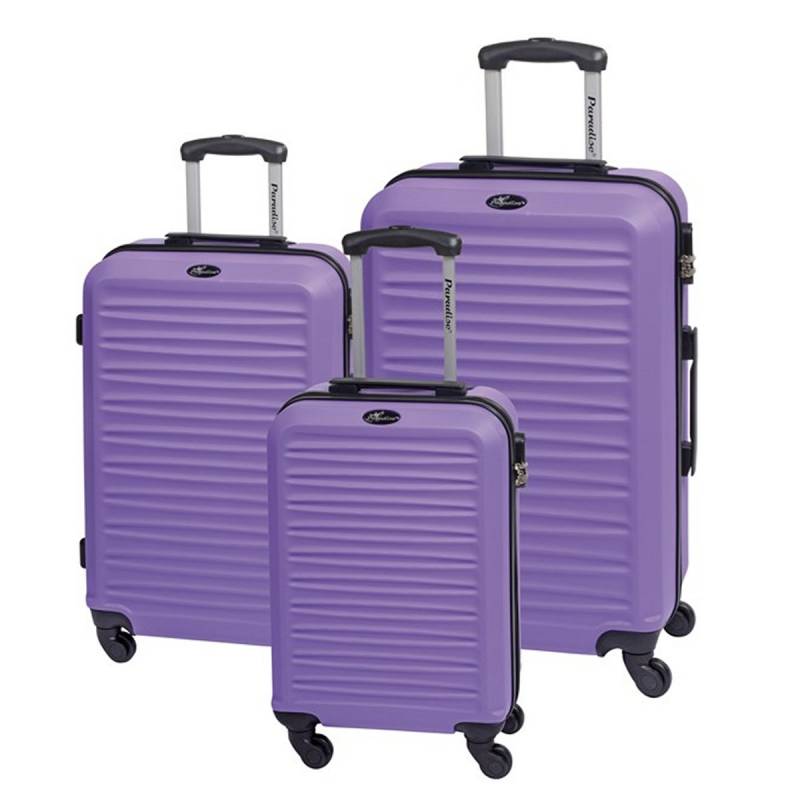 Havanna - 3er Trolleyset Lila von Check-In