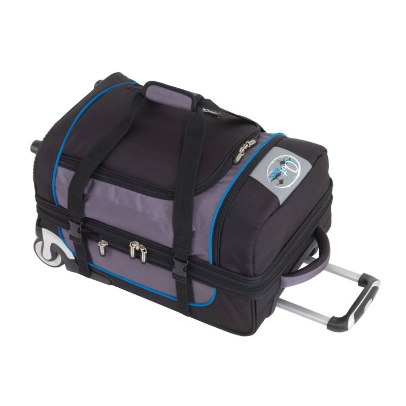 OutBAG - Trolleytasche S Schwarz/ Blau von Check-In