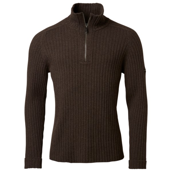 Chevalier - Antony Half Zip Wool Pullover - Wollpullover Gr 3XL;L;M;S;XL;XXL schwarz/braun von Chevalier