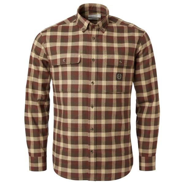 Chevalier - Heron Flannel Shirt - Hemd Gr S braun von Chevalier