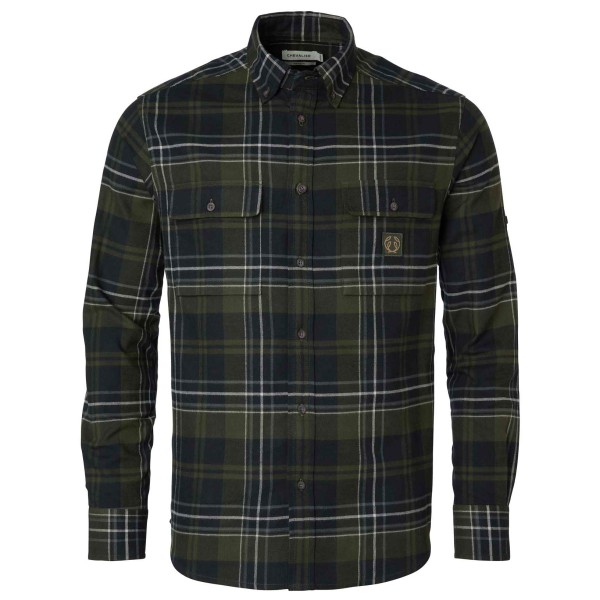 Chevalier - Heron Flannel Shirt - Hemd Gr S schwarz von Chevalier