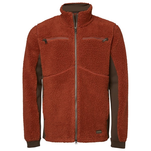 Chevalier - Root Wool Pile Jacket - Fleecejacke Gr 3XL;L;M;S;XL;XXL oliv;rot von Chevalier