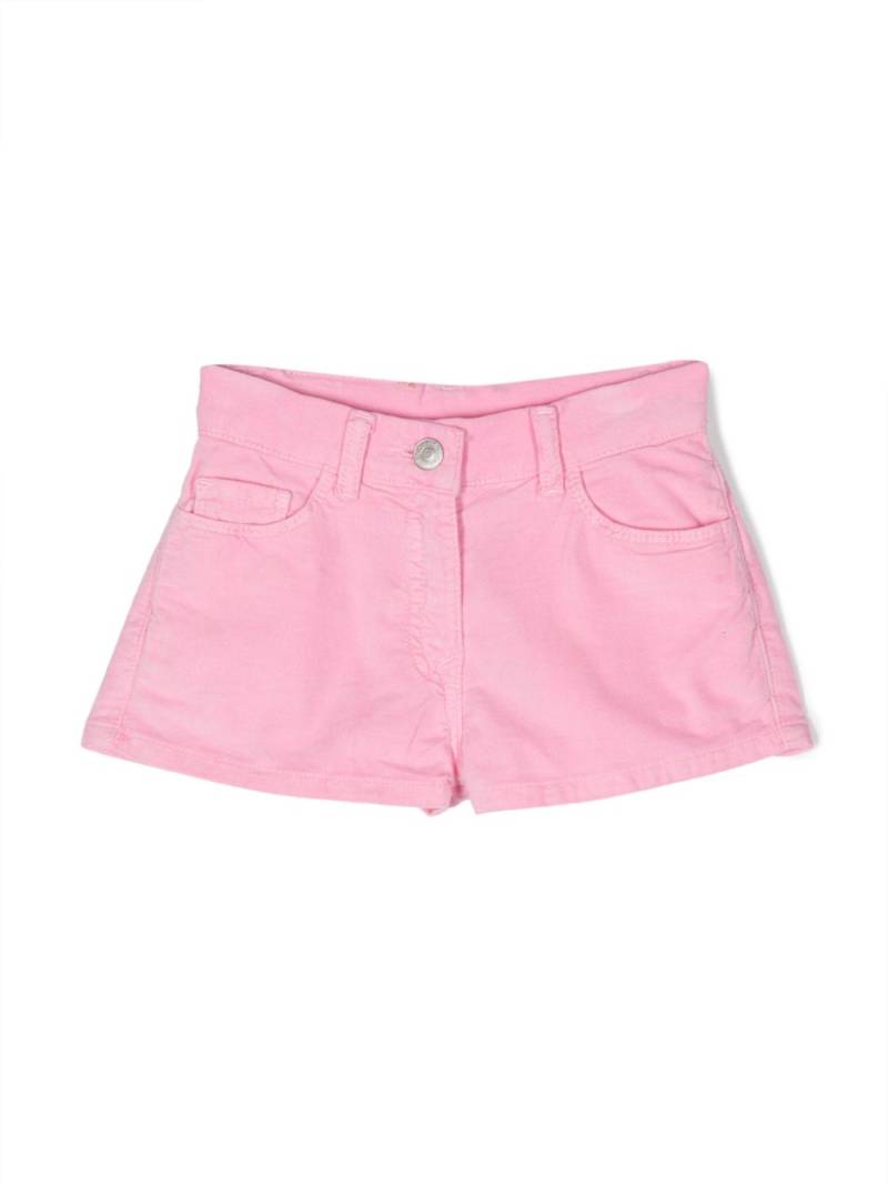 Chiara Ferragni Kids Eye Star-patch denim shorts - Pink von Chiara Ferragni Kids