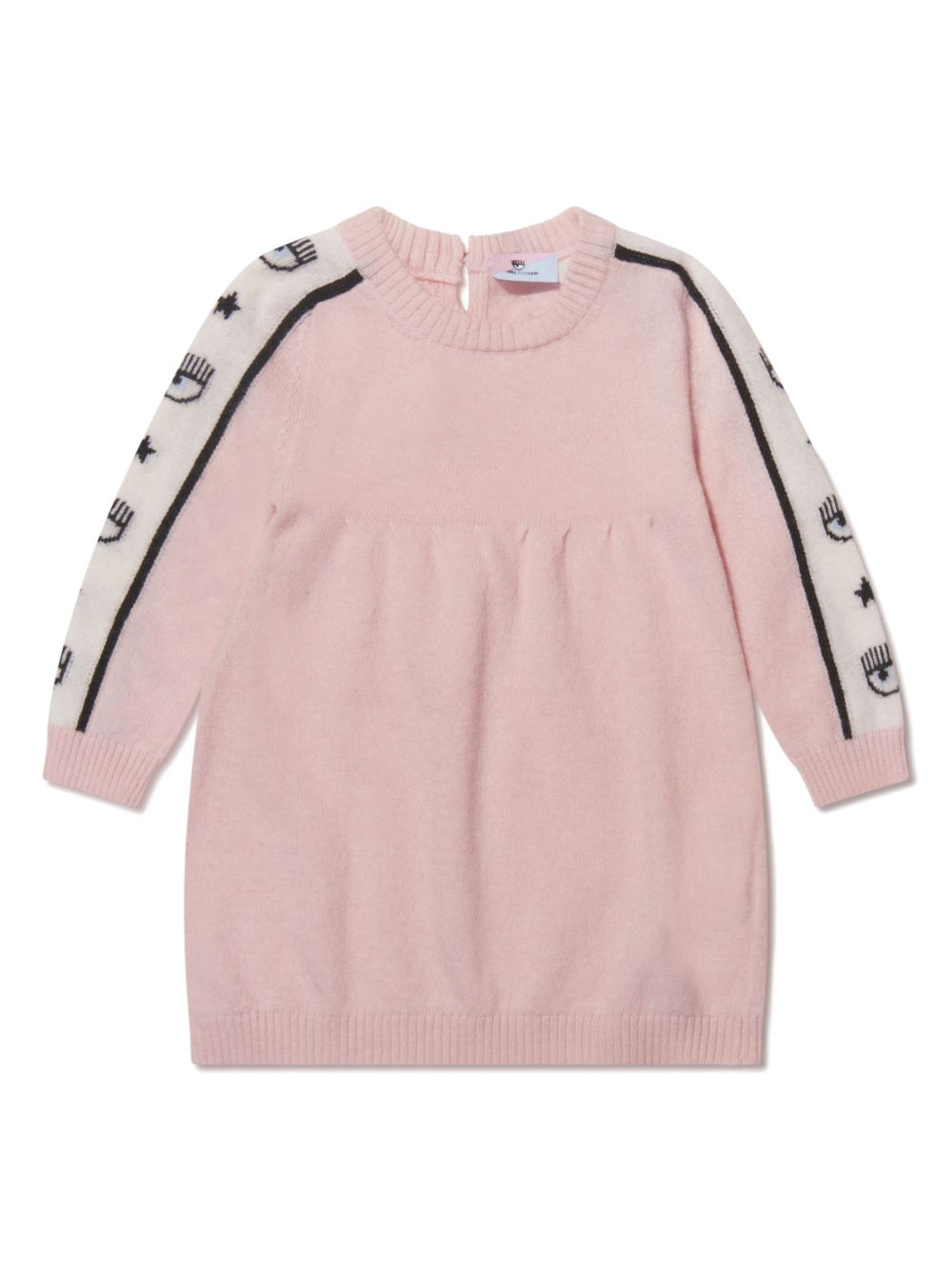 Chiara Ferragni Kids Eyelike-motif dress - Pink von Chiara Ferragni Kids