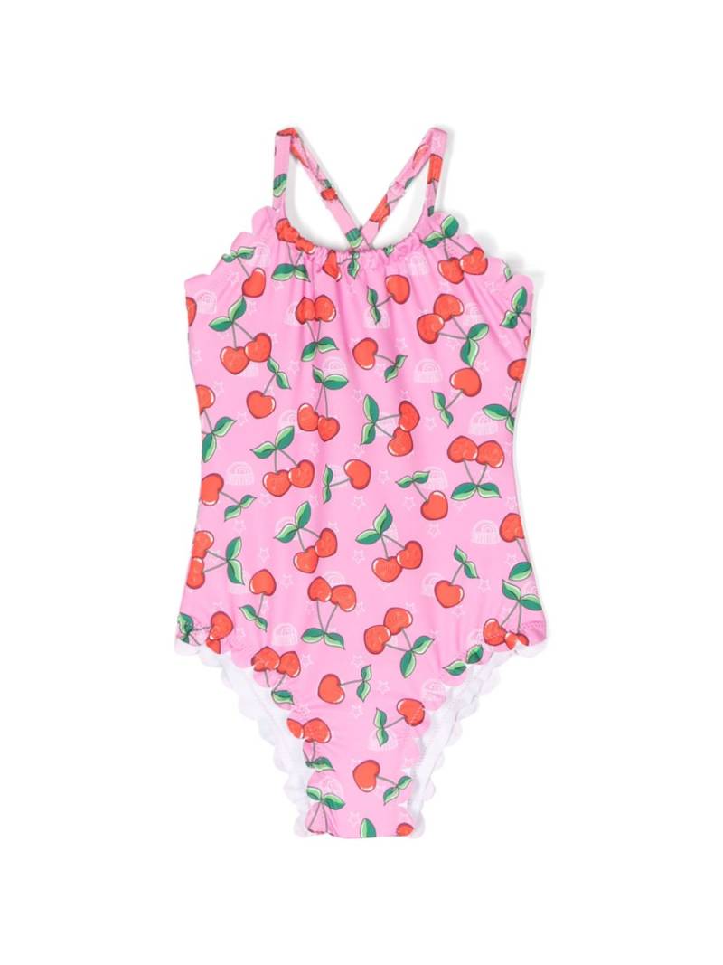 Chiara Ferragni Kids cherry-print swimsuit - Pink von Chiara Ferragni Kids