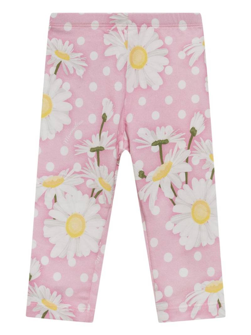 Chiara Ferragni Kids printed leggings - Pink von Chiara Ferragni Kids