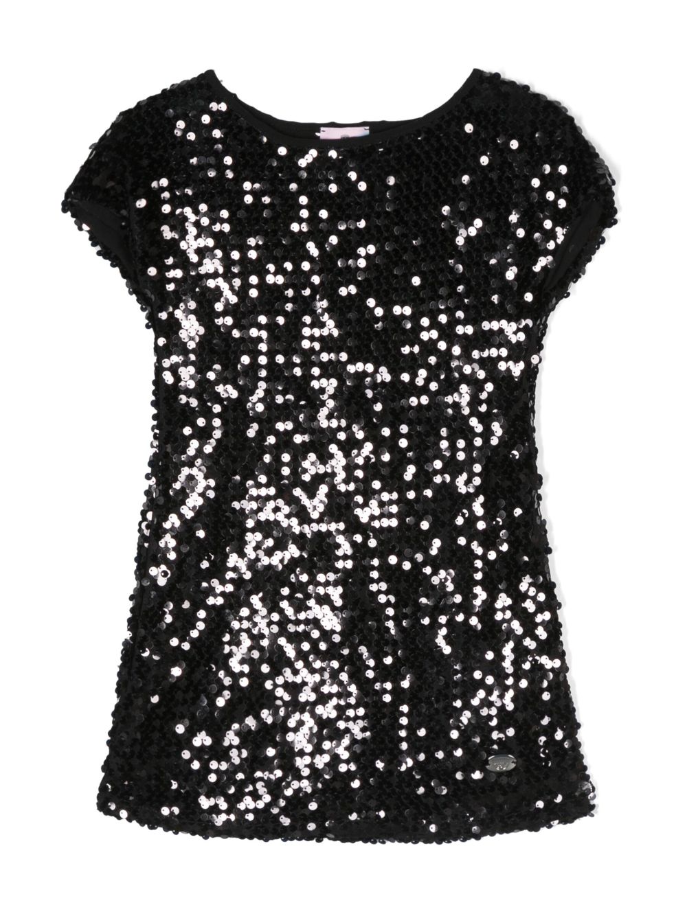 Chiara Ferragni Kids sequin-embellished short-sleeve T-shirt - Black von Chiara Ferragni Kids