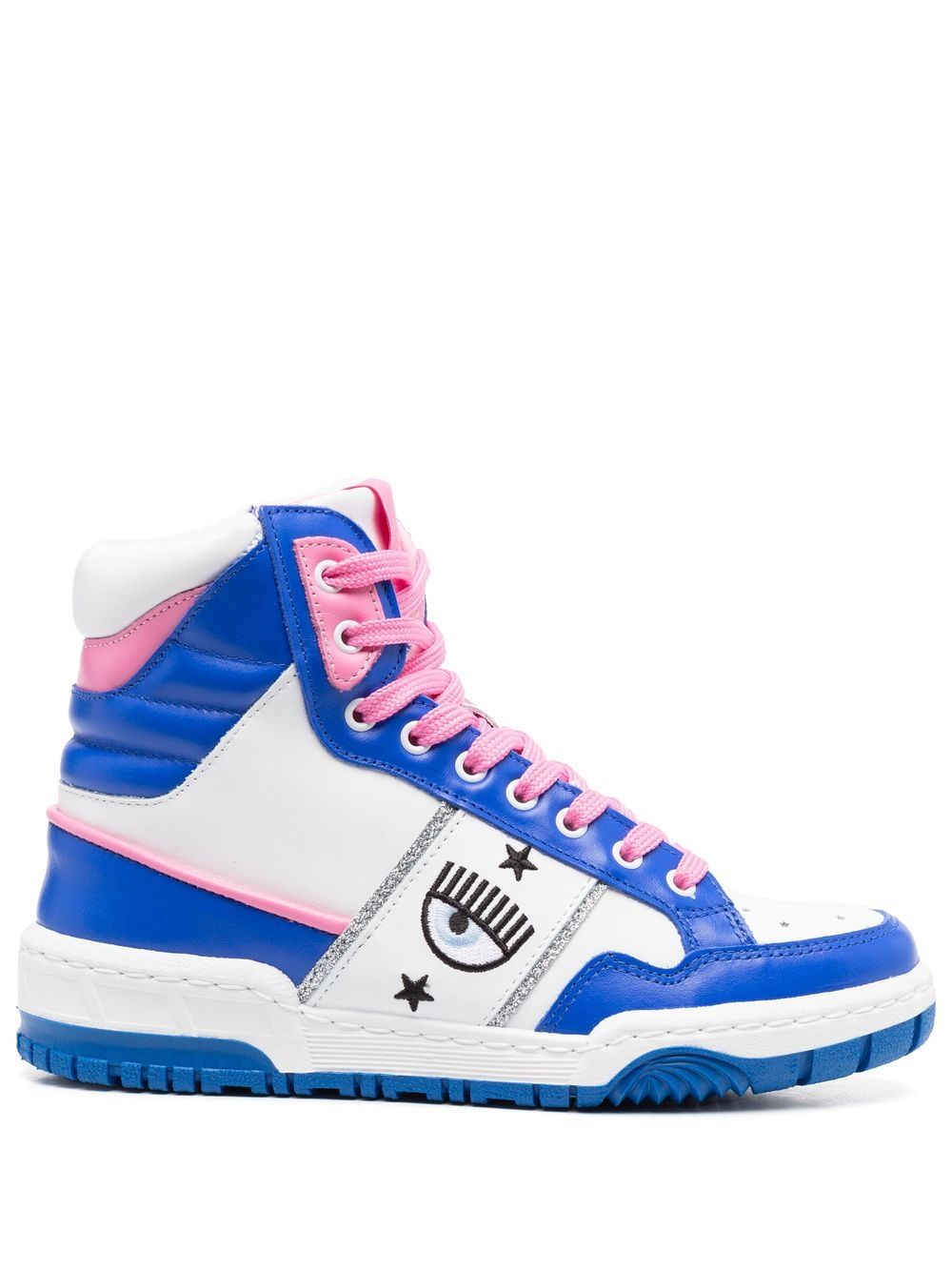 Chiara Ferragni Cf1 high-top sneakers - Blue von Chiara Ferragni