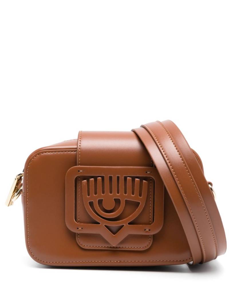 Chiara Ferragni Edge Eyelike cross body bag - Brown von Chiara Ferragni