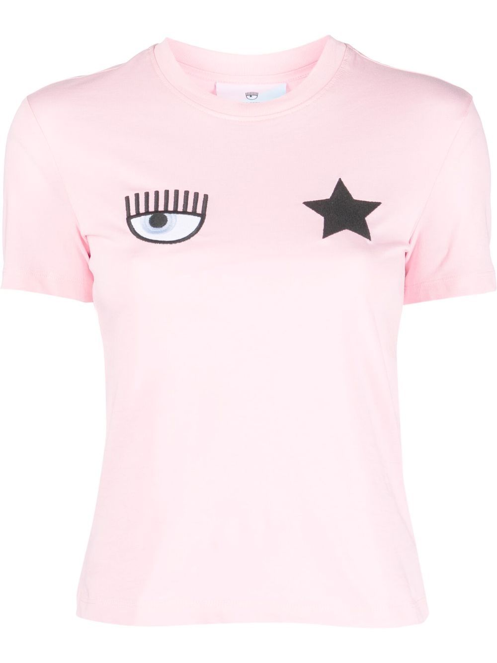 Chiara Ferragni Eye Star cotton T-shirt - Pink von Chiara Ferragni