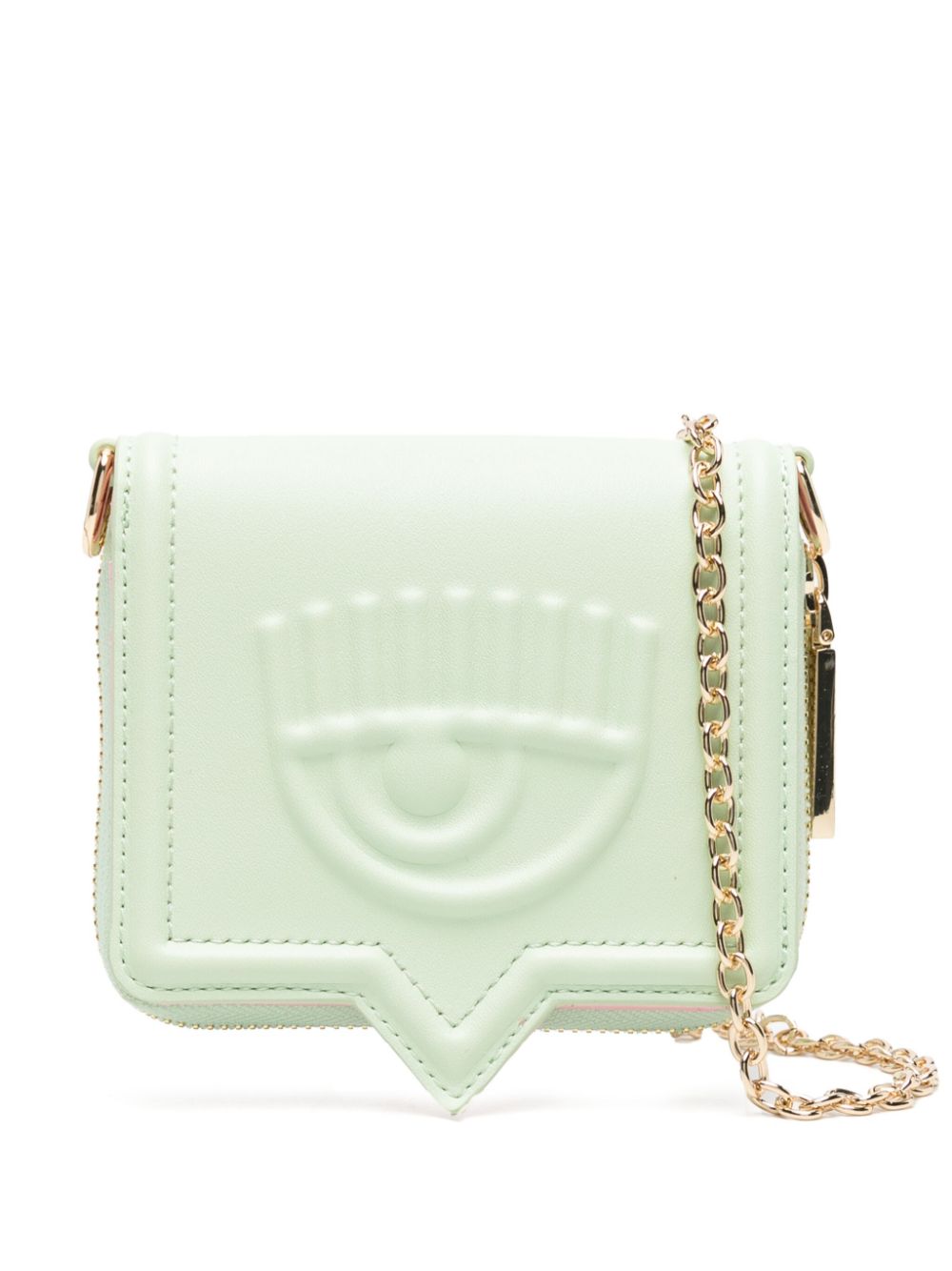 Chiara Ferragni Eyelike bi-fold wallet - Green von Chiara Ferragni