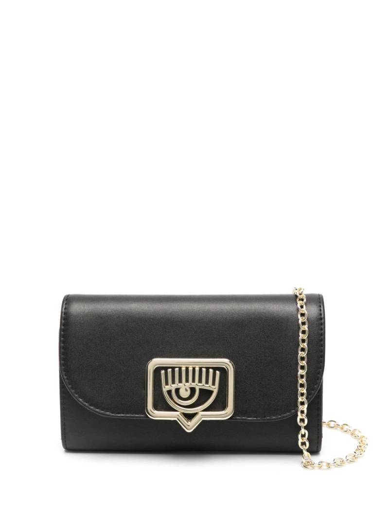 Chiara Ferragni Eyelike-motif cross body bag - Black von Chiara Ferragni