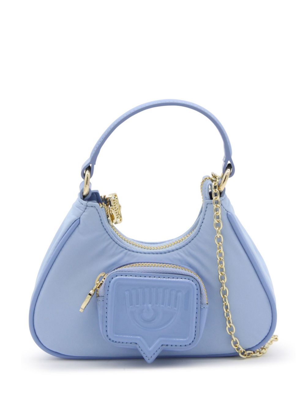 Chiara Ferragni Eyelike-motif shoulder bag - Blue von Chiara Ferragni