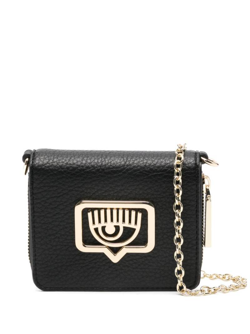 Chiara Ferragni Eyelike wallet - Black von Chiara Ferragni