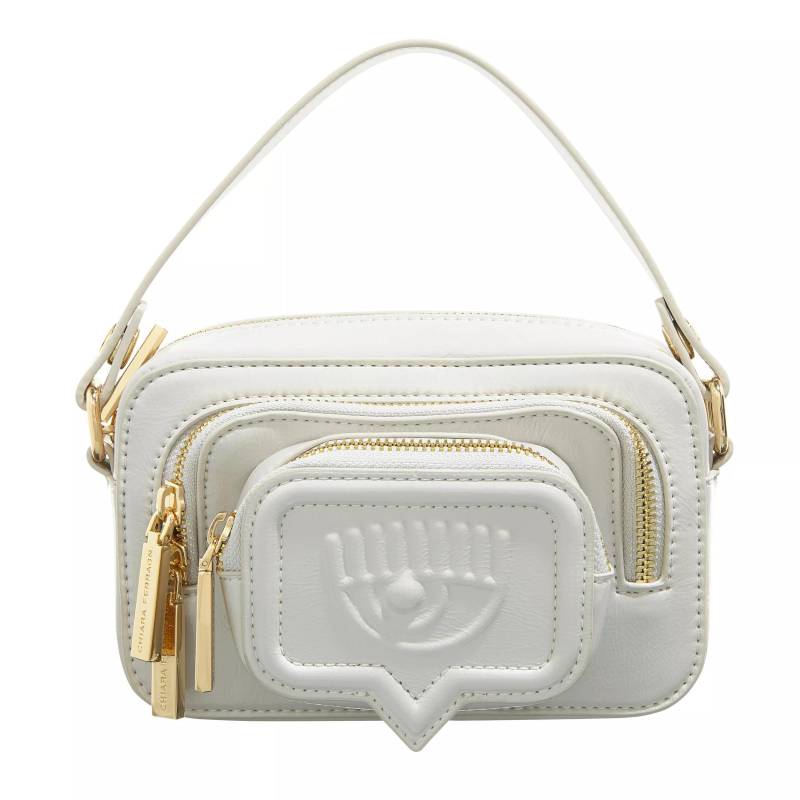 Chiara Ferragni Henkeltasche - Range F - Eyelike Pocket, Sketch 01 Bags - Gr. unisize - in Creme - für Damen von Chiara Ferragni