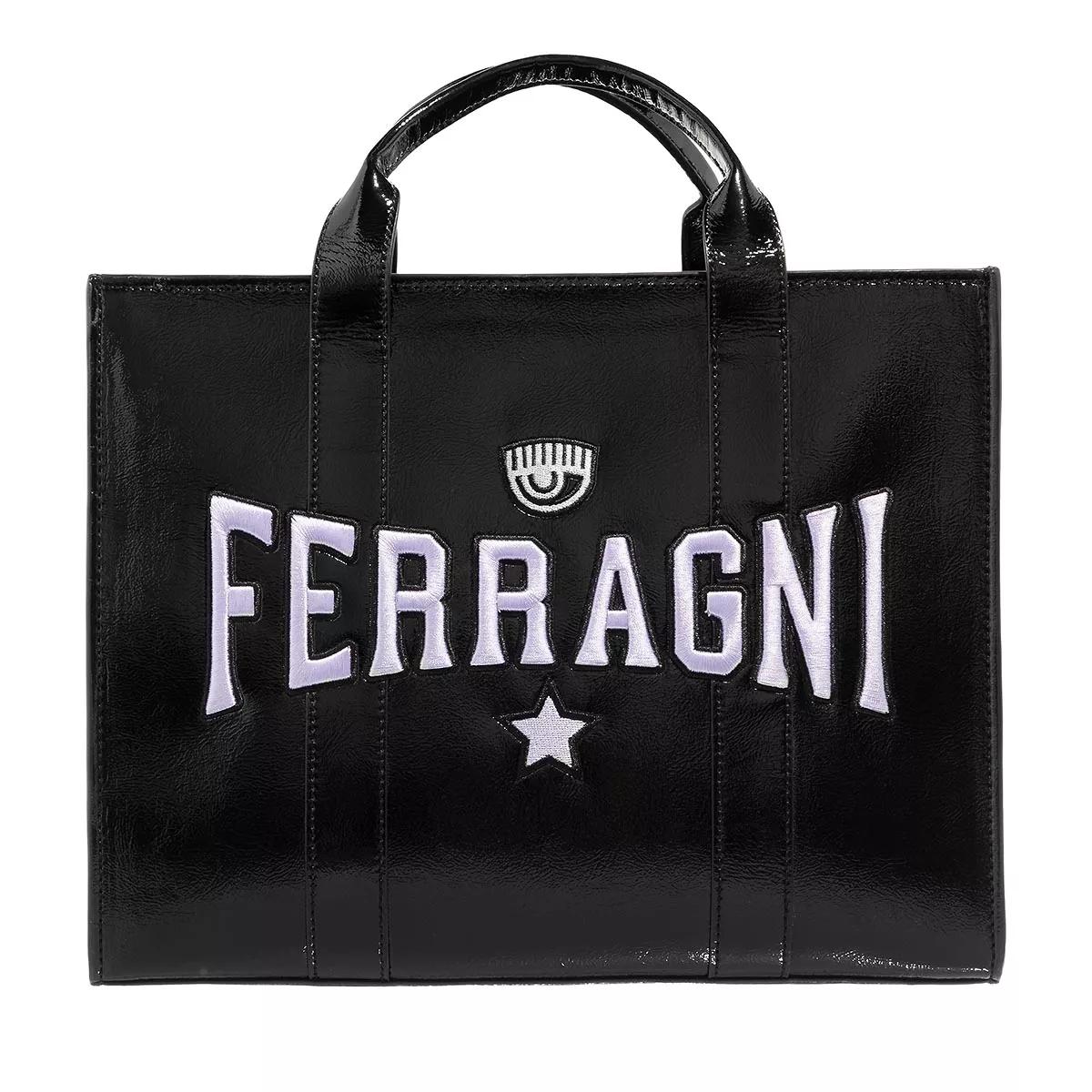 Chiara Ferragni Henkeltasche - Range N - Ferragni Stretch, Sketch 02 Bags - Gr. unisize - in Schwarz - für Damen von Chiara Ferragni