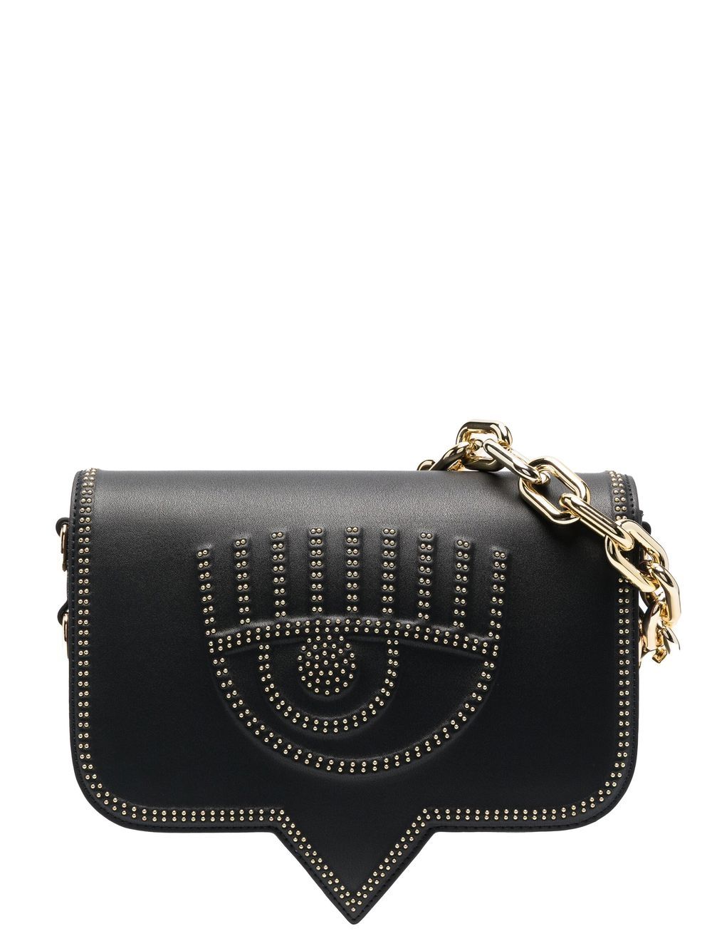 Chiara Ferragni Logomania shoulder bag - Black von Chiara Ferragni