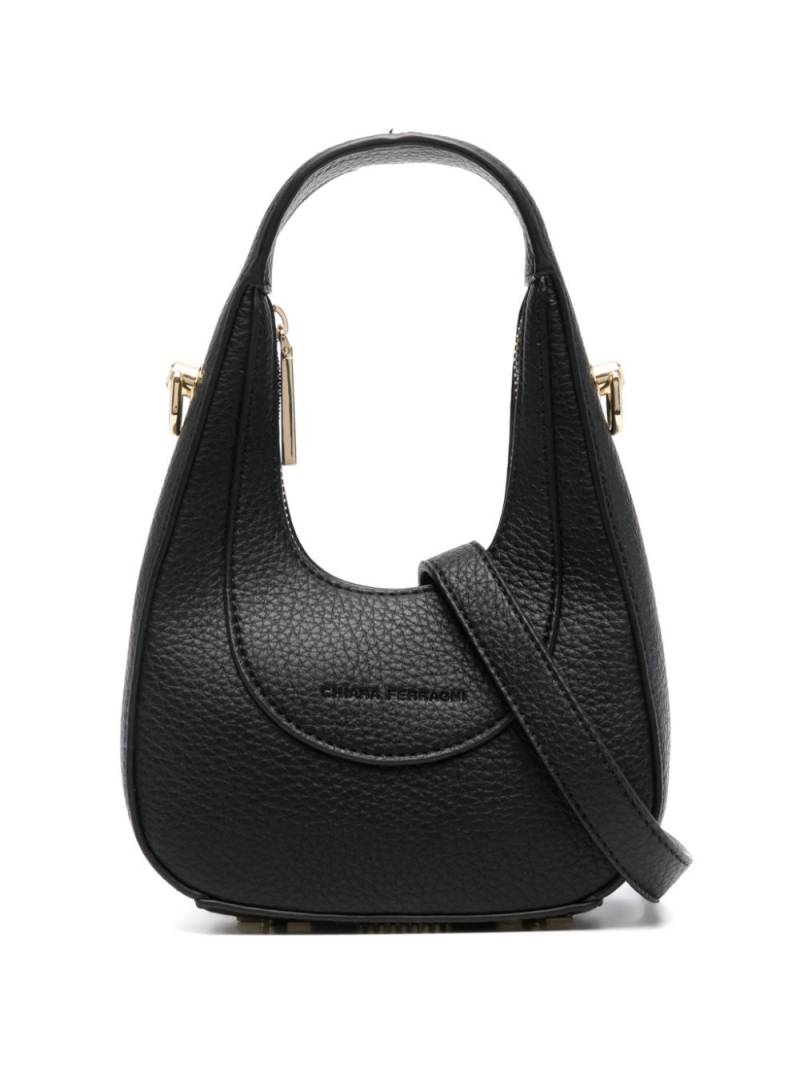 Chiara Ferragni grained-texture shoulder bag - Black von Chiara Ferragni