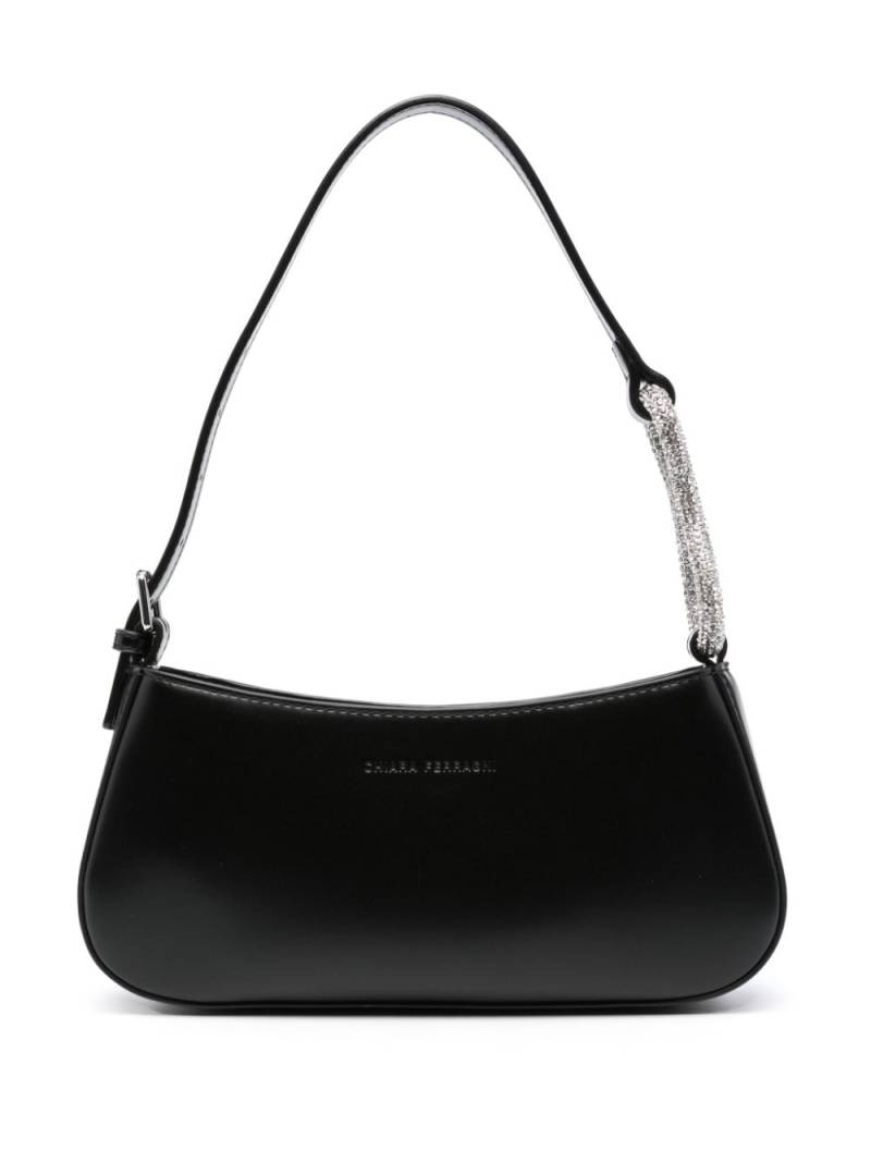 Chiara Ferragni logo-debossed shoulder bag - Black von Chiara Ferragni