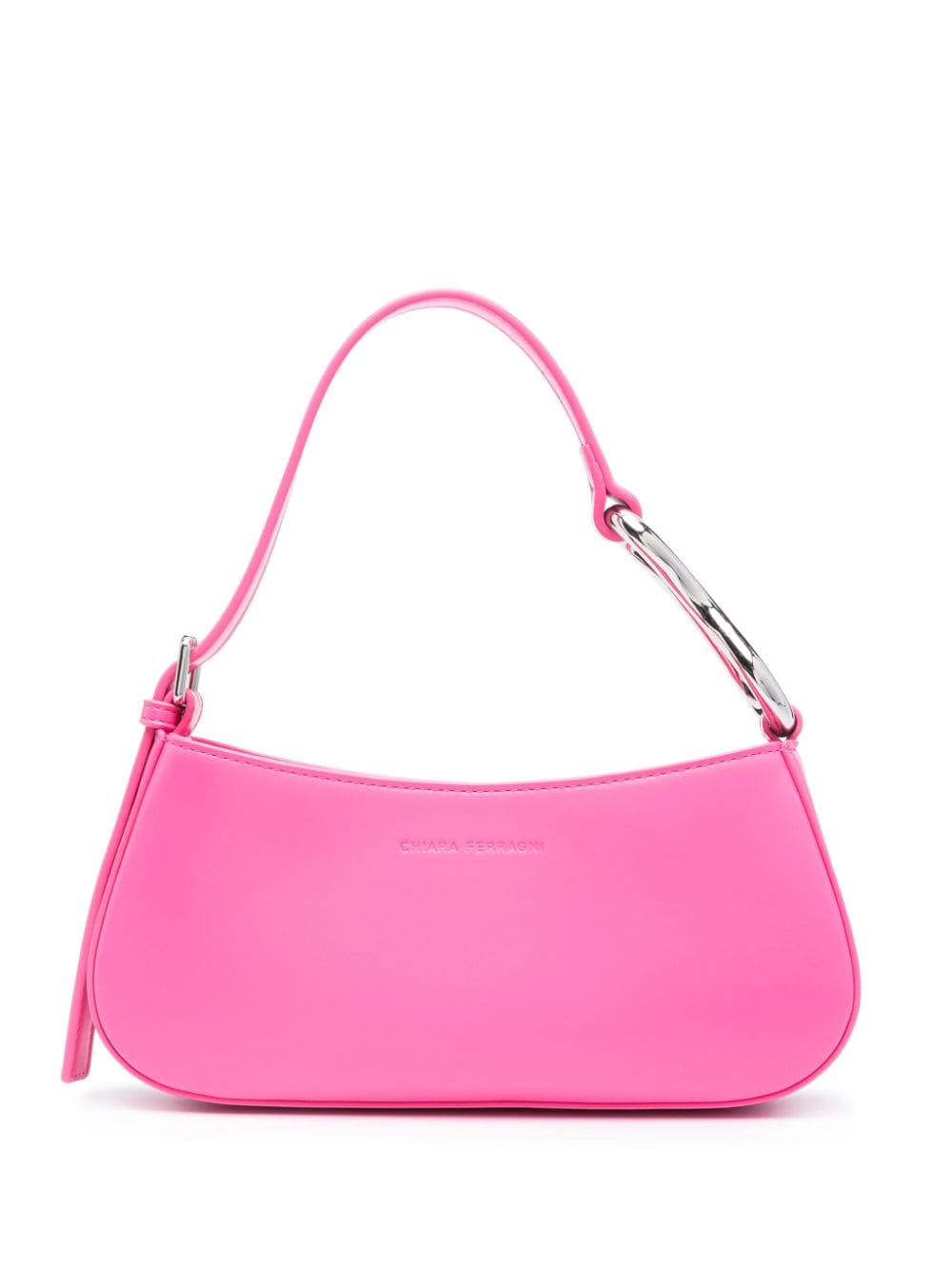 Chiara Ferragni logo-debossed shoulder bag - Pink von Chiara Ferragni