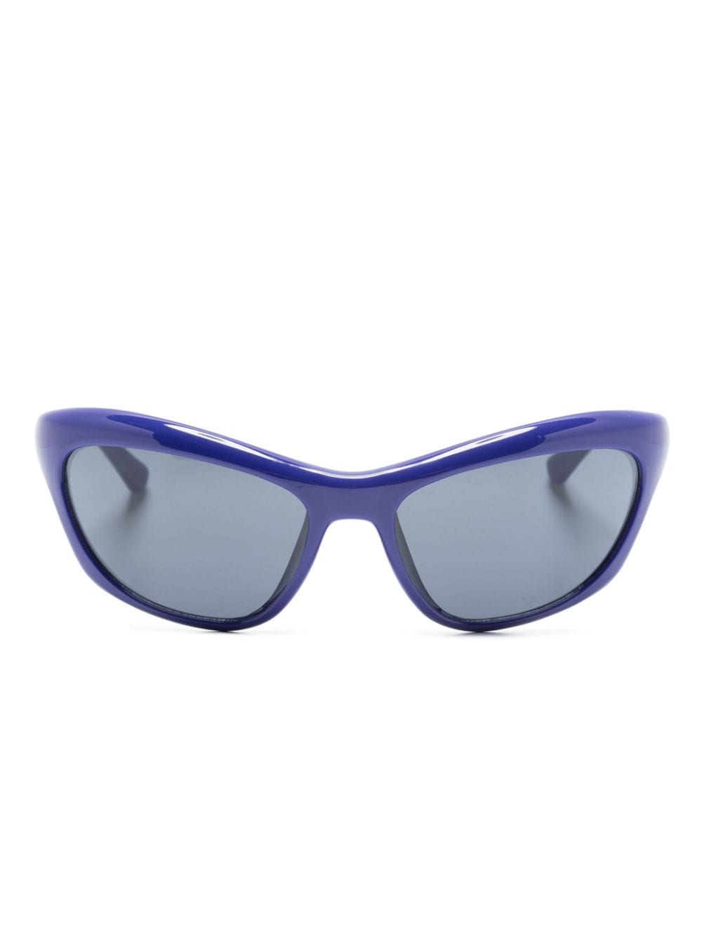 Chiara Ferragni logo-engraved cat-eye sunglasses - Blue von Chiara Ferragni