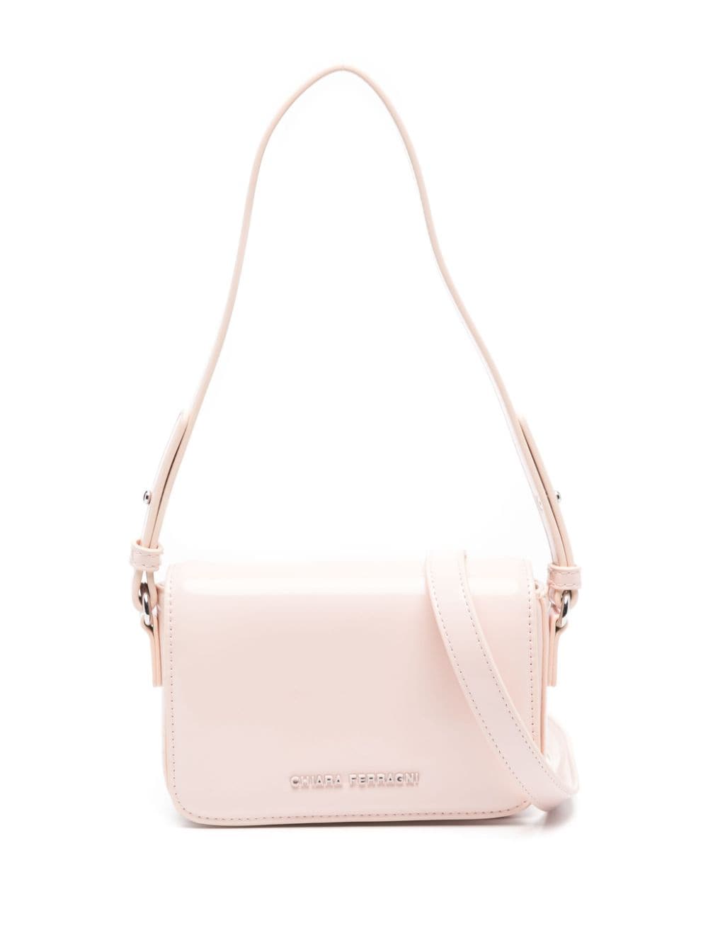 Chiara Ferragni logo-lettering shoulder bag - Pink von Chiara Ferragni