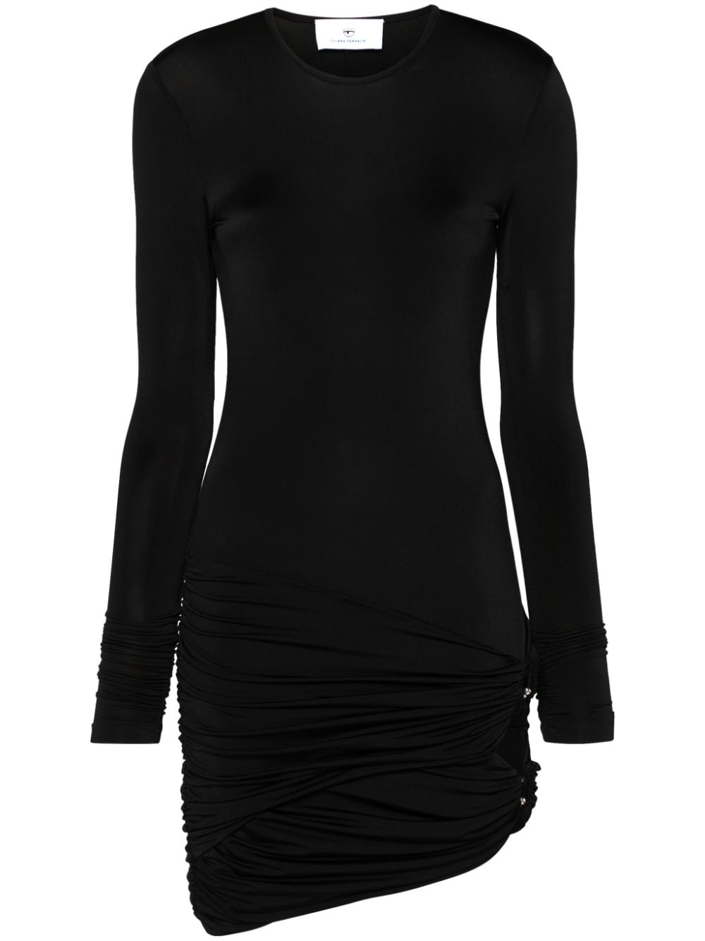 Chiara Ferragni long-sleeve jersey mini dress - Black von Chiara Ferragni