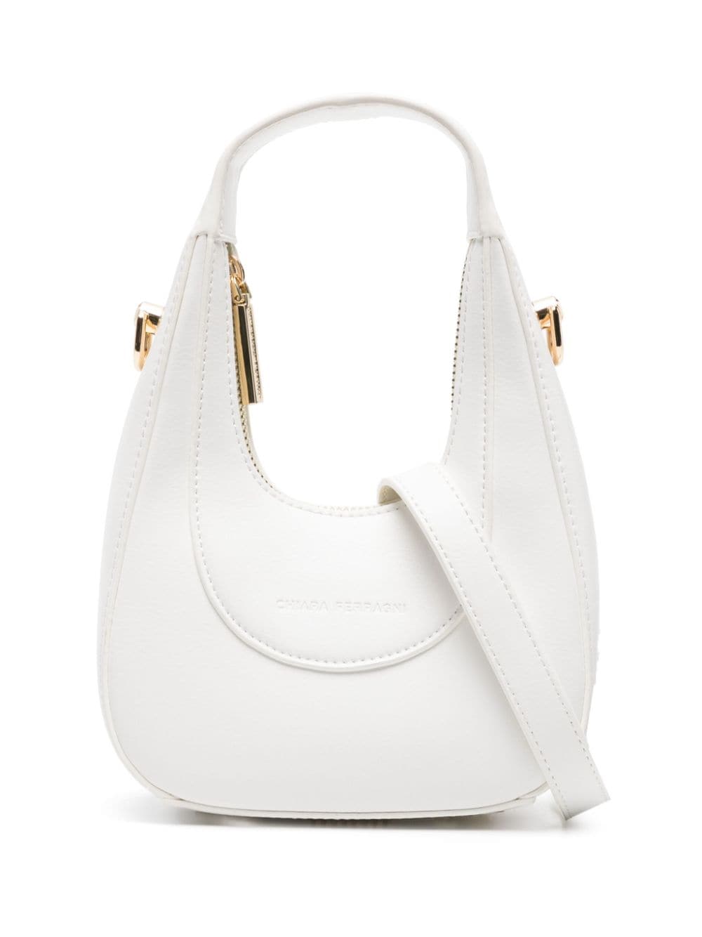 Chiara Ferragni mini Caia tote bag - White von Chiara Ferragni