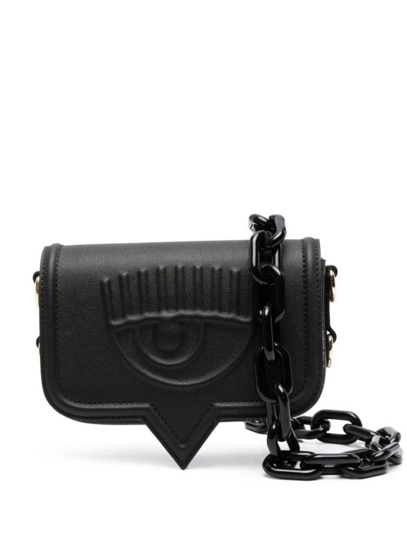 Chiara Ferragni small Eyelike cross body bag - Black von Chiara Ferragni