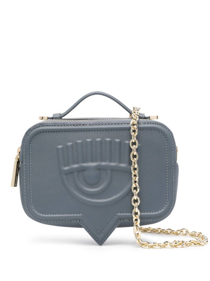 Chiara Ferragni small Eyelike crossbody bag - Blue von Chiara Ferragni