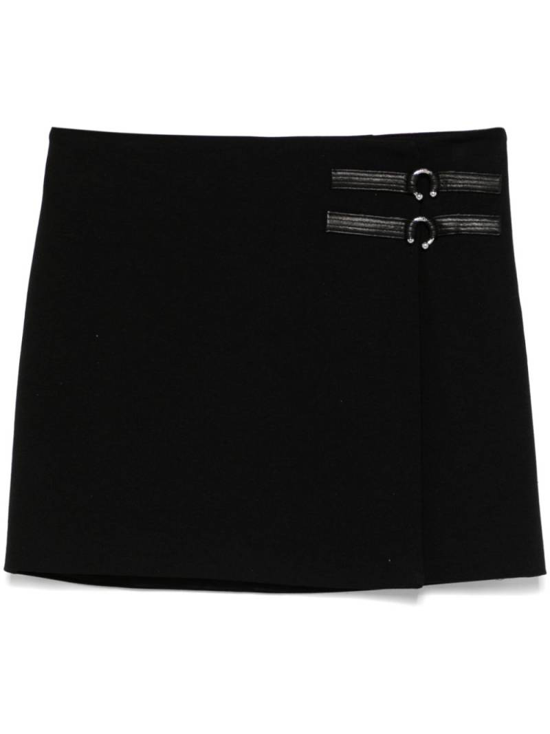 Chiara Ferragni wrap mini skirt - Black von Chiara Ferragni