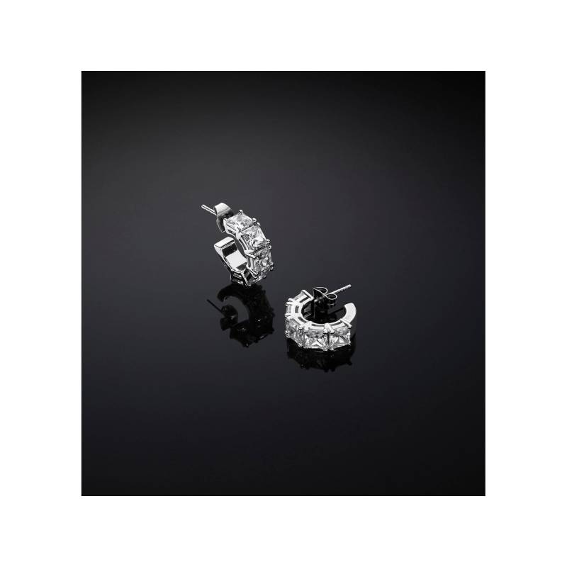 Creolen Damen Silber 16mm von Chiara Ferragni