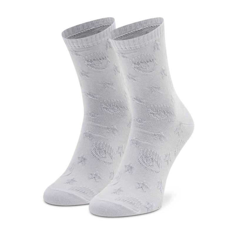 Hohe Damensocken Chiara Ferragni 73SB0J25 Weiß von Chiara Ferragni