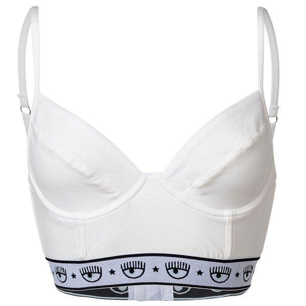 Bustier Stretch Damen Weiss L von Chiara Ferragni