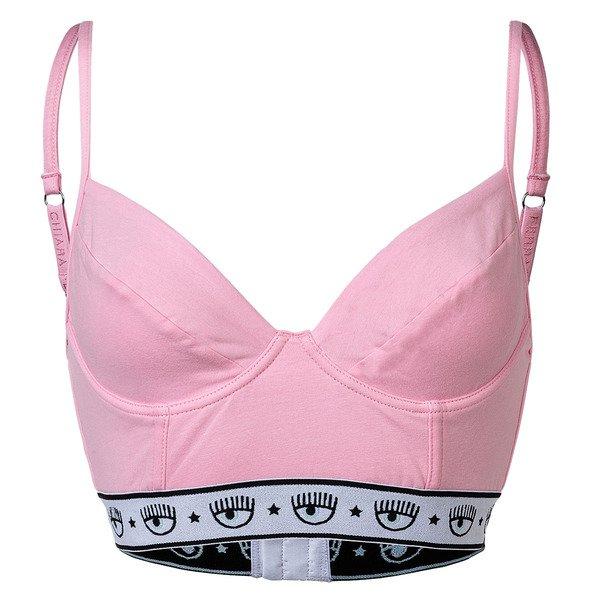 Bustier Stretch Damen Rosa S von Chiara Ferragni