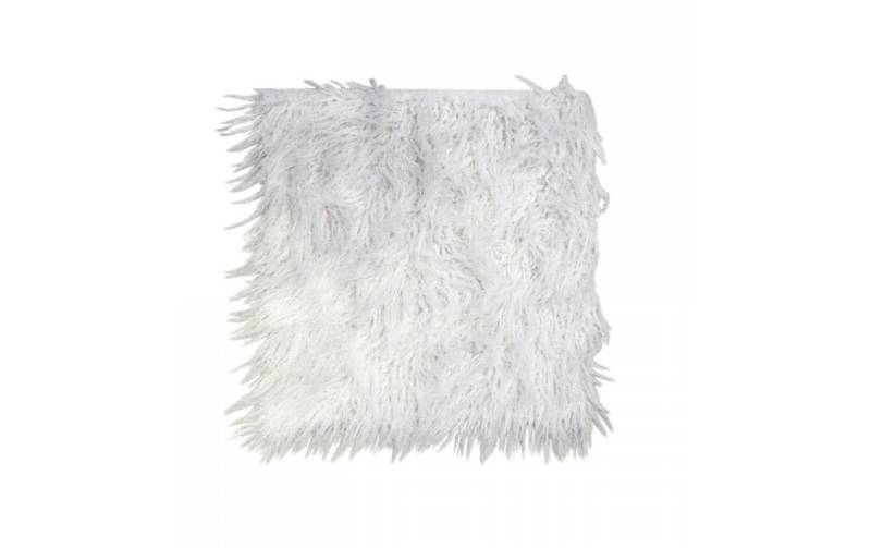 Chic Living Fellteppich »Sitzkissen Pelzimitat, Weiss«, quadratisch, - mm Höhe von Chic Living