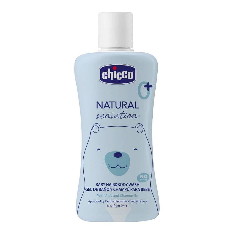 Baby Shampoo & Körperbad - ohne Tränen, 200 ml von Chicco