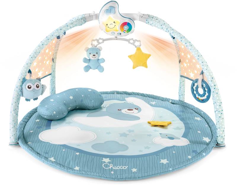 Chicco Baby Gym »Farbspiel Gym, Blue«, mit Projektionen und Melodien von Chicco