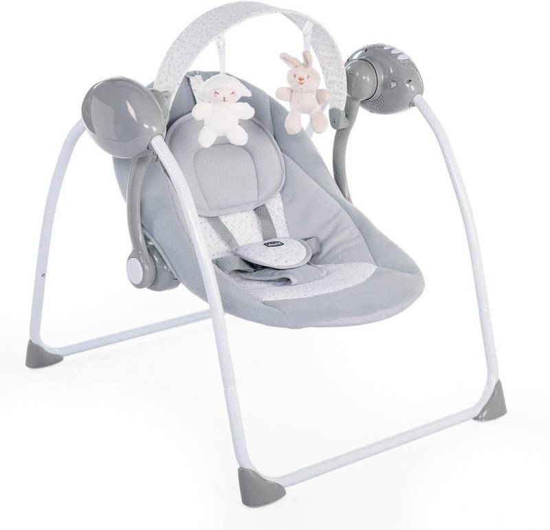 Chicco Babyschaukel »Relax & Play, Cool Grey«, bis 9 kg, elektrisch von Chicco