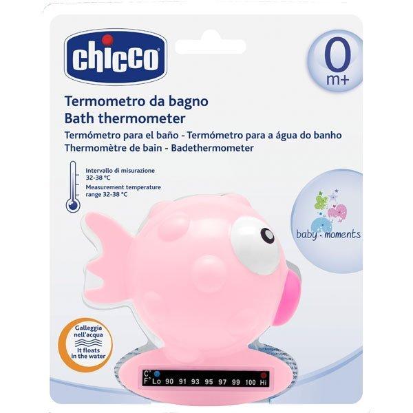 Fischli Badethermometer Pink Unisex von Chicco