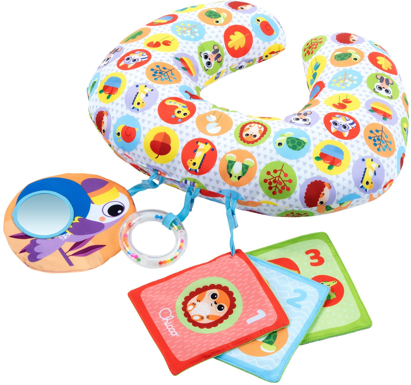 Chicco Greifspielzeug »Animal Tummy Time«, Spielkissen Chicco Greifspielzeug »Animal Tummy Time«, Spielkissen von Chicco