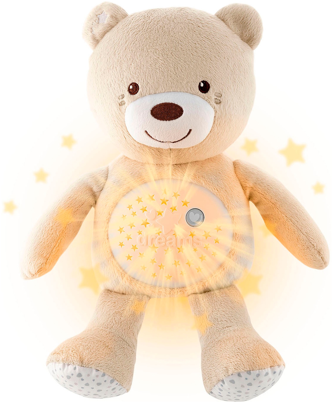 Chicco Kuscheltier »First Dreams Baby Bear, Beige«, mit Lichtprojektion und Soundfunktion von Chicco