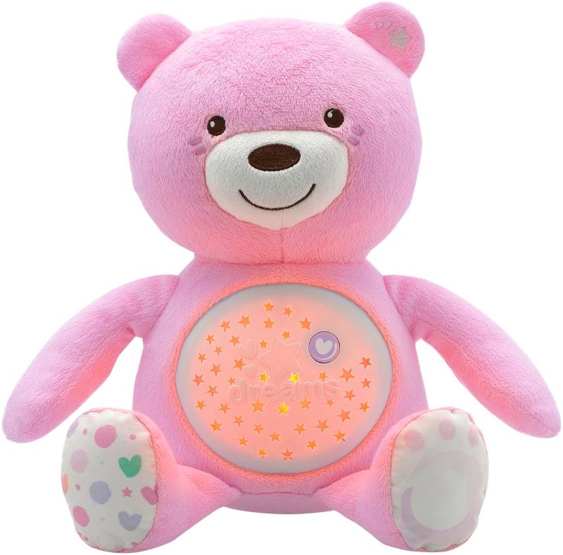 Chicco Kuscheltier »First Dreams Baby Bär, Rosa«, mit Lichtprojektion und Soundfunktion von Chicco