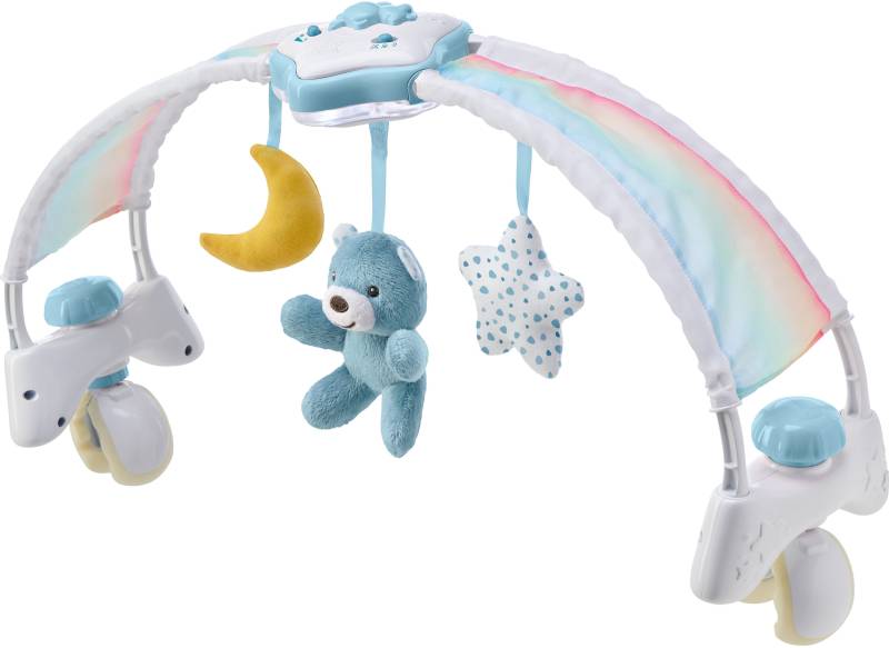 Chicco Spielbogen »Regenbogen-Spielbogen für Kinderbett 2 In 1«, mit Licht und Melodien, Blau von Chicco